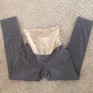 Maternity Work Crop Pants- M